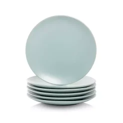 Mineral Blue Classic Coupe Salad Plates, Set of 6