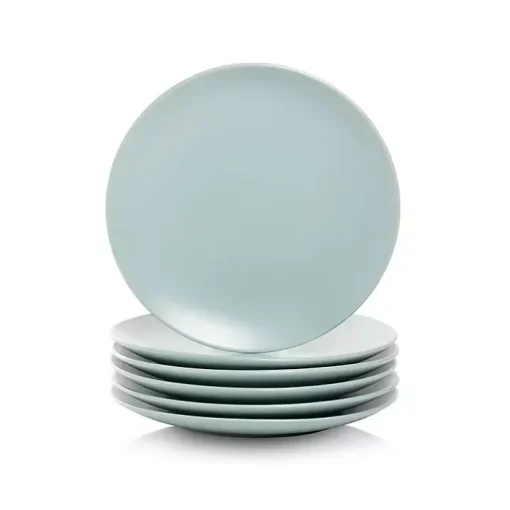 Mineral Blue Classic Coupe Salad Plates, Set of 6