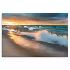Miners Beach Light Canvas Art Print, 60x40 in.