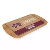 Mississippi Bulldogs Wood and Glass Serving Board