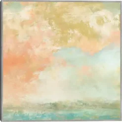 Mist Framed Canvas Art Print