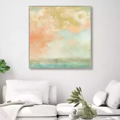 Mist Framed Canvas Art Print