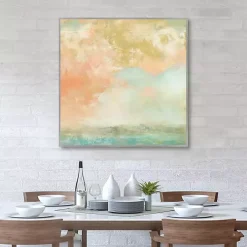 Mist Framed Canvas Art Print