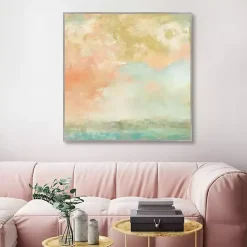 Mist Framed Canvas Art Print