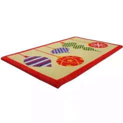 Mixed Ornaments Christmas Doormat