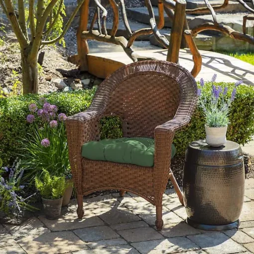 Moss Leala 2-pc. Outdoor Wicker Chair Cushion Set
