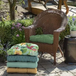 Moss Leala 2-pc. Outdoor Wicker Chair Cushion Set