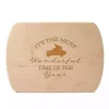 Most Wonderful Time of Year Oval Serving Board