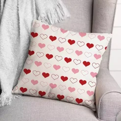 Multi Heart Valentine Pillow