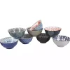 Multi Patterned Ceramic 8-pc. Bowl Set