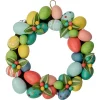 Multicolor Easter Eggs Wreath