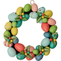 Multicolor Easter Eggs Wreath
