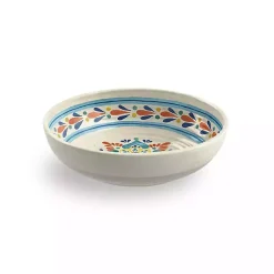 Multicolor Rio Melamine Low Bowls, Set of 6