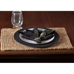 Natural Jute Braided Placemats, Set of 4