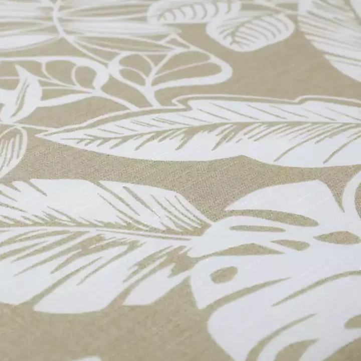 Natural Leaves Tufted 2-pc. Outdoor Chair Cushions