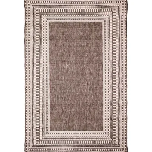 Natural Linear Macy Indoor/Outdoor Area Rug, 6x9