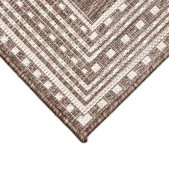 Natural Linear Macy Indoor/Outdoor Area Rug, 6x9