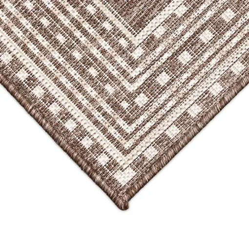 Natural Linear Macy Indoor/Outdoor Area Rug, 6x9