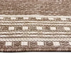 Natural Linear Macy Indoor/Outdoor Area Rug, 6x9