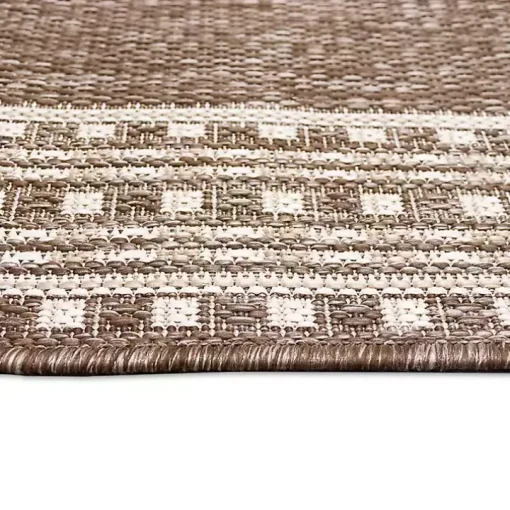 Natural Linear Macy Indoor/Outdoor Area Rug, 6x9