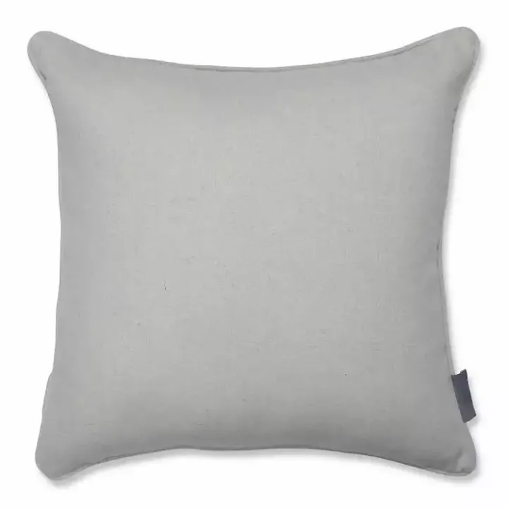 Natural Pumpkins Applique Pillow