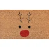 Natural Rudolph Coir and Vinyl Doormat, 29 in.