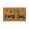 Natural Shut the Front Door Doormat
