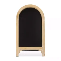 Natural Wood Framed Tabletop Chalkboard