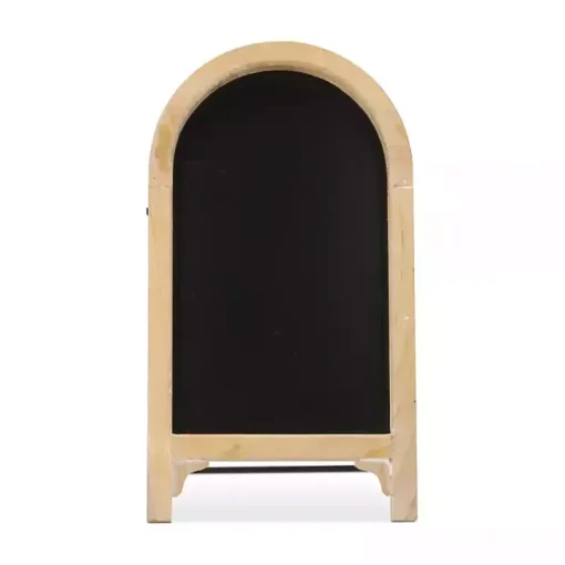 Natural Wood Framed Tabletop Chalkboard