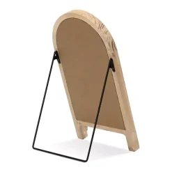 Natural Wood Framed Tabletop Chalkboard