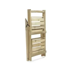 Natural Wood 2-Tier Folding Plant Stand, 30 in.