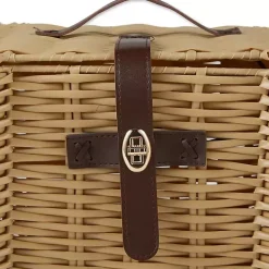 Natural Woven Bone Shaped Basket, 24 in.
