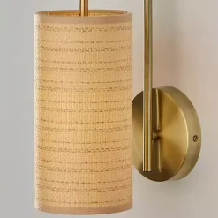 Natural Woven Shade Malina Wall Sconce