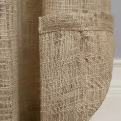 Natural Woven Single Curtain Panel, 84 in.