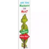 Naughty or Nice The Grinch Porch Board