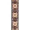 Navy & Multi Floral Medallion Runner