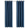 Navy Alpine Blackout Curtain Panel, 95 in.