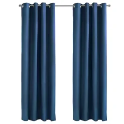 Navy Alpine Blackout Curtain Panel, 95 in.