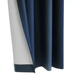 Navy Alpine Blackout Curtain Panel, 95 in.