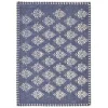 Navy and White Decorative Placemats, Set of 4
