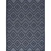 Navy Blue Diamond Indoor/Outdoor Area Rug, 6x9