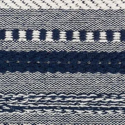 Navy Braided Stripe Table Runner, 108 in.