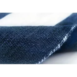 Navy Cabana Stripe Indoor/Outdoor Scatter Rug