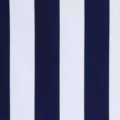 Navy Coastal Stripe Outdoor Curtain Panel, 96 in.