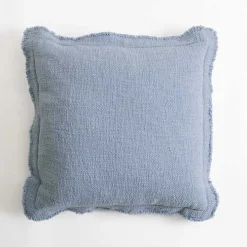 Navy Coco Flange Pillow