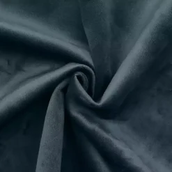 Navy Faux Suede Blackout Curtain Panel, 63 in.