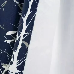 Navy Forest Curtain Panel Set, 95 in.