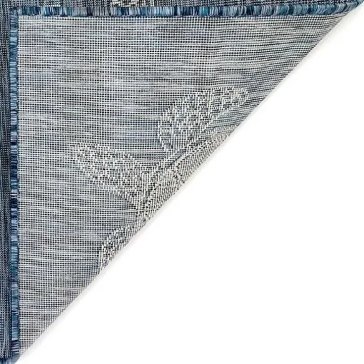 Navy Harrison Turtle Indoor/Outdoor Area Rug, 4x7