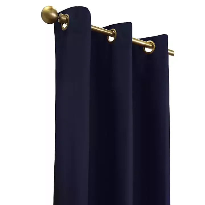 Navy Room Darkening Curtain Panel Set, 54 in.