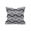 Navy Waves Outdoor Pillow